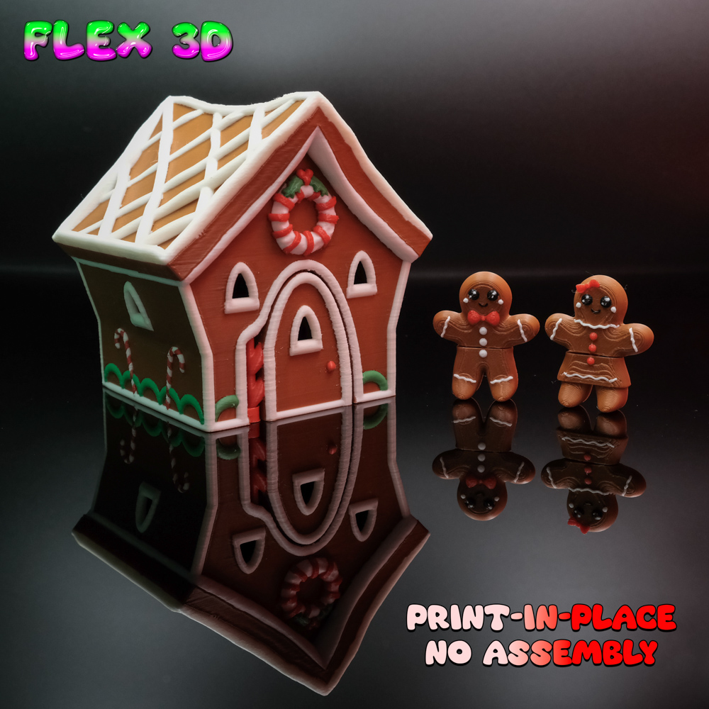 Flex 3D Gingerbread Pack